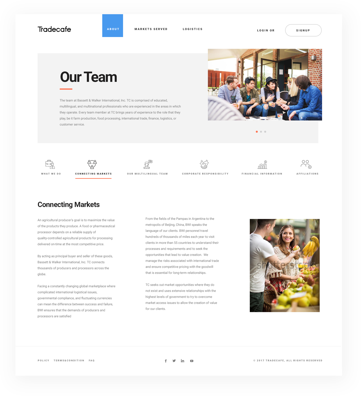 tradecafe-connecting-markets